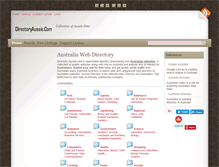 Tablet Screenshot of directoryaussie.com